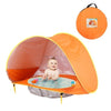 UV-skydd Strandtält med Integrerad Baby Plaskpool – Shade Splash