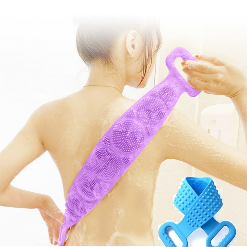 PureLuxe Exfolierande Badborste | Silikon Kroppsskrubb för Djup Rengöring