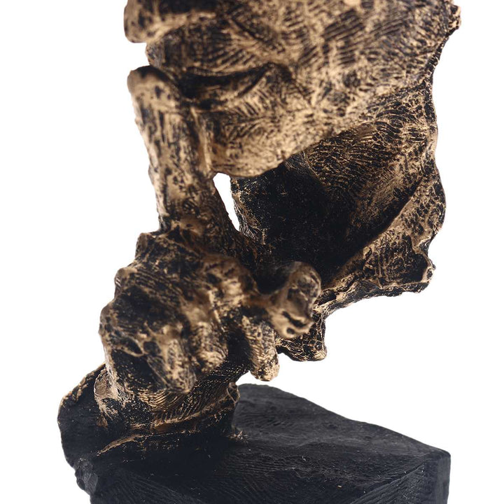 Abstrakt Guldskulptur – Soren