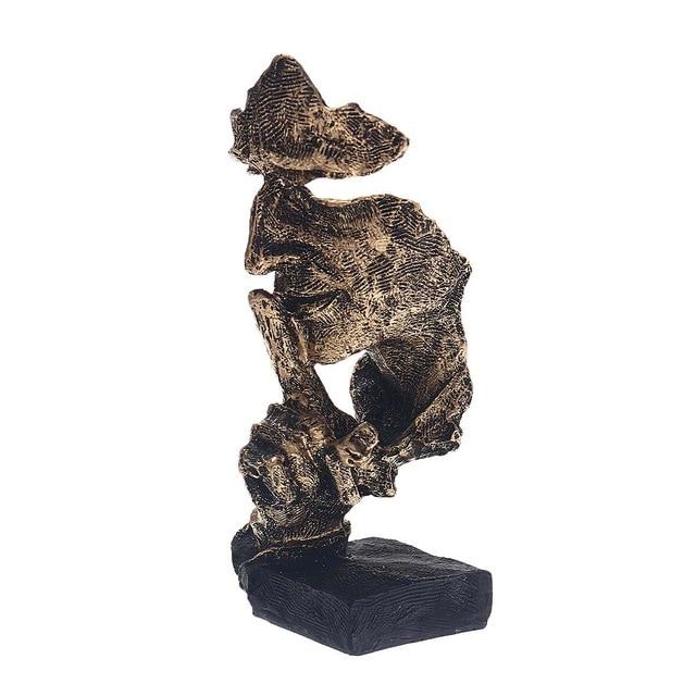 Abstrakt Guldskulptur – Soren