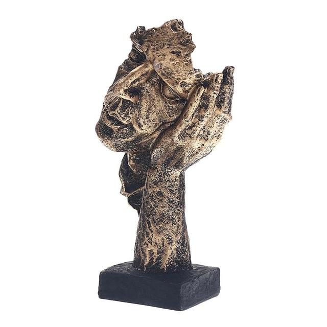 Abstrakt Guldskulptur – Soren