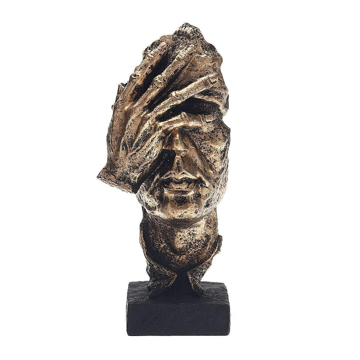 Abstrakt Guldskulptur – Soren