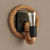 Vintage Vägglampa – RusticRope