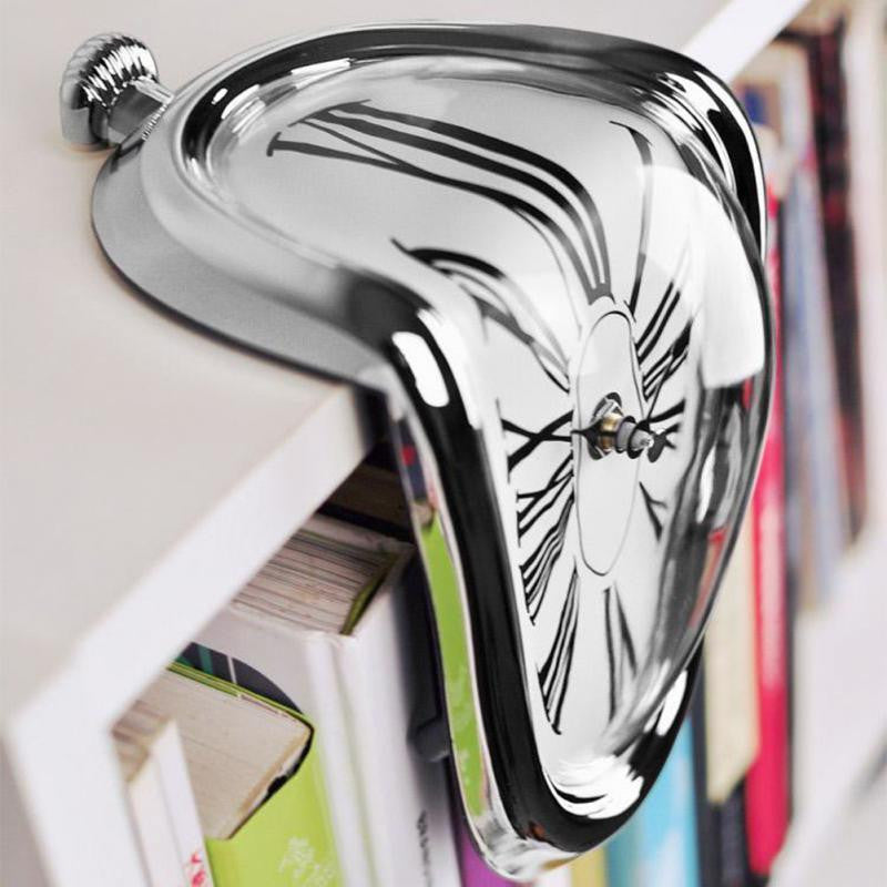 PrestigeTime Surreal Väggklocka | Modern Konstklocka med Salvador Dalí-Inspirerad Design