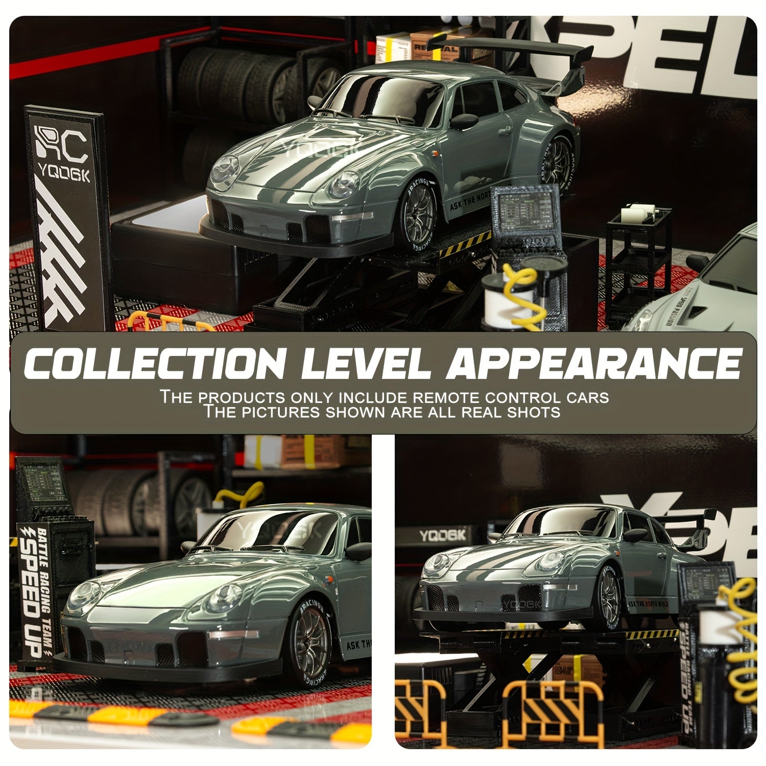 Ultimate Drift Racer 1:24 - RC Bil med Ljusande Hjul