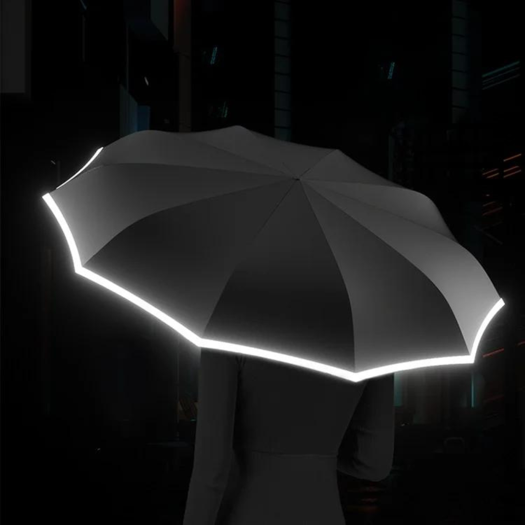 Ultra Vindbeständig Paraply - StormShield Reflekterande