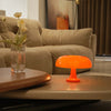 Retro Svamp Bordslampa – Orange | Stilig Stämningsbelysning