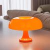 Retro Svamp Bordslampa – Orange | Stilig Stämningsbelysning