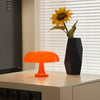 Retro Svamp Bordslampa – Orange | Stilig Stämningsbelysning