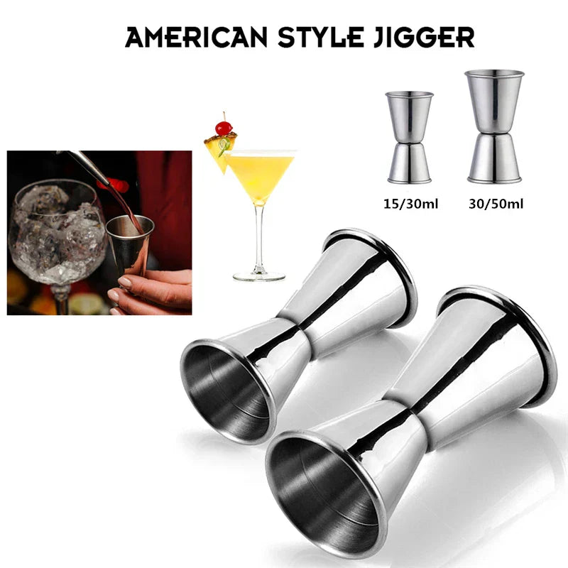 MixPro Cocktail Shaker Set RVS - Professionella Barverktyg 8-delad