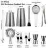 MixPro Cocktail Shaker Set RVS - Professionella Barverktyg 8-delad
