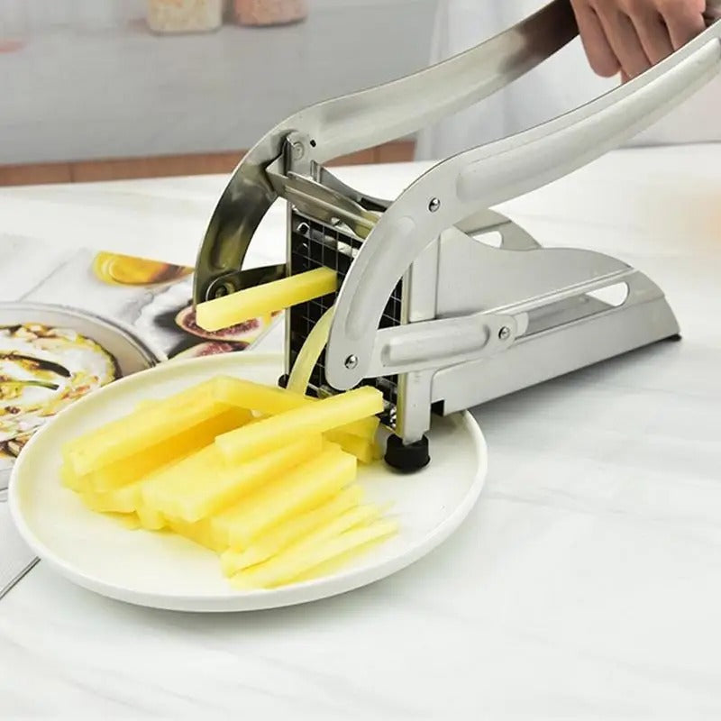 SmartFries Pommesfrites-skärmaskin - RVS - Utbytbara Knivar