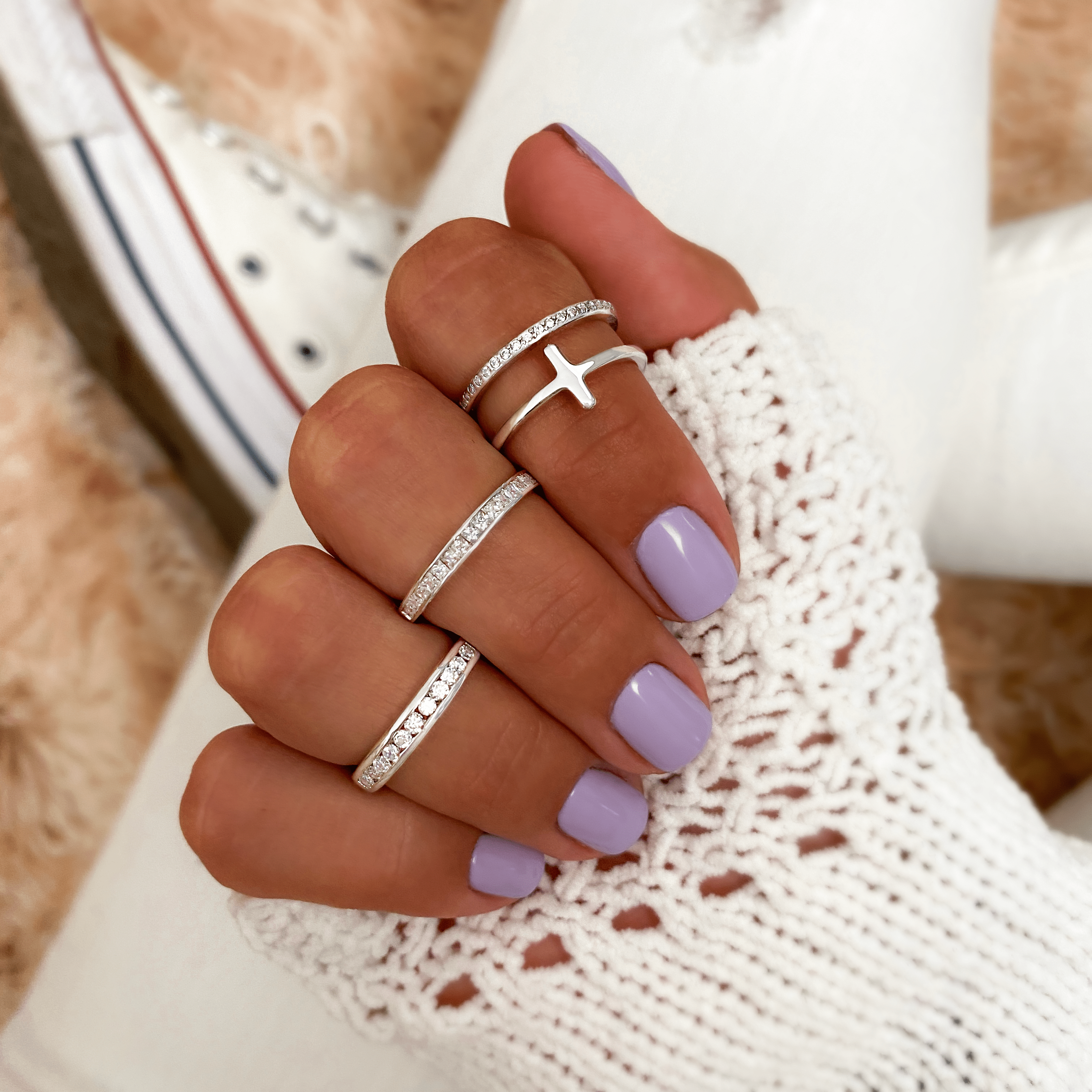Stilren Zirkonia Ring – Amelia