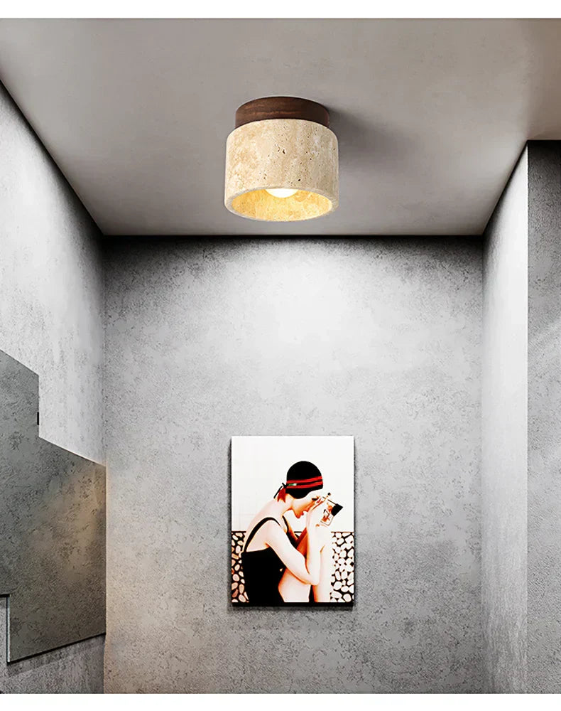 Sara Japansk Plafondlampa - Minimalistisk
