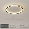 Skandinavisk Rund LED Taklampa - Elegant Design