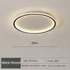 Skandinavisk Rund LED Taklampa - Elegant Design