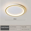 Skandinavisk Rund LED Taklampa - Elegant Design