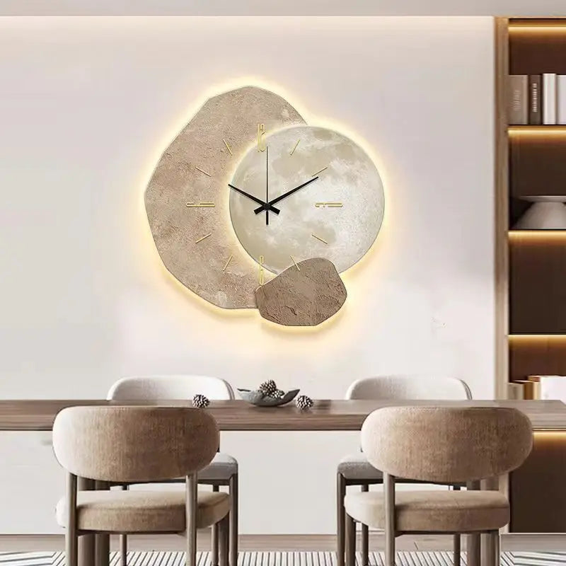 Skandinavisk Lyxig Väckarklocka | Modern Design & Belysning