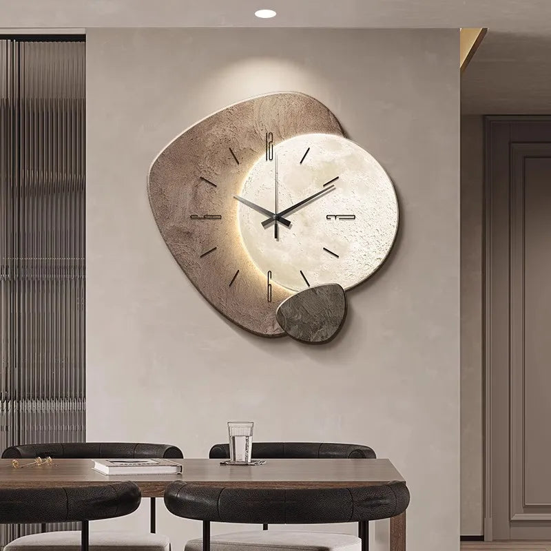 Skandinavisk Lyxig Väckarklocka | Modern Design & Belysning
