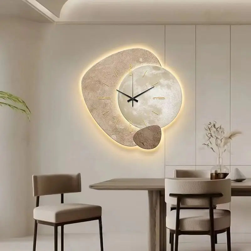 Skandinavisk Lyxig Väckarklocka | Modern Design & Belysning