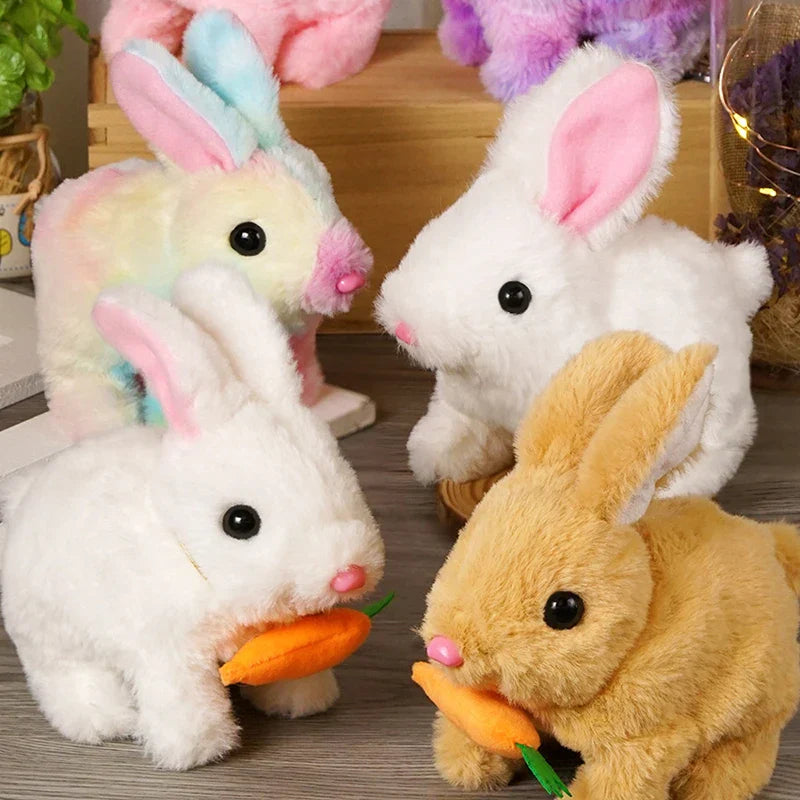 Springlevande Plush Kanin - Utbildande och Stämningsfull