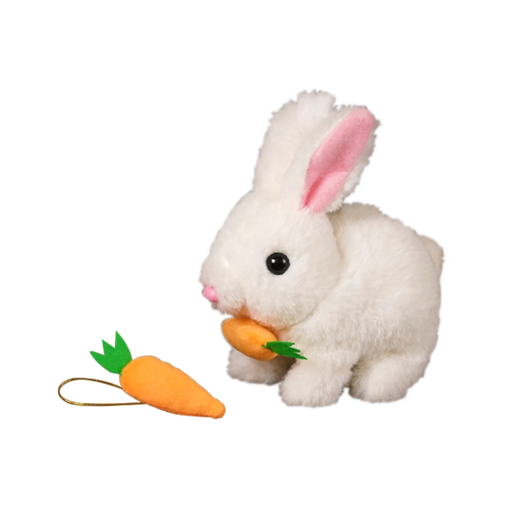 Springlevande Plush Kanin - Utbildande och Stämningsfull
