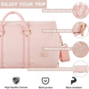 Konvertibel PU-läder Garment Duffel – Carry-On Weekend Resväska