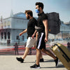 Konvertibel PU-läder Garment Duffel – Carry-On Weekend Resväska
