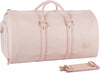 Konvertibel PU-läder Garment Duffel – Carry-On Weekend Resväska