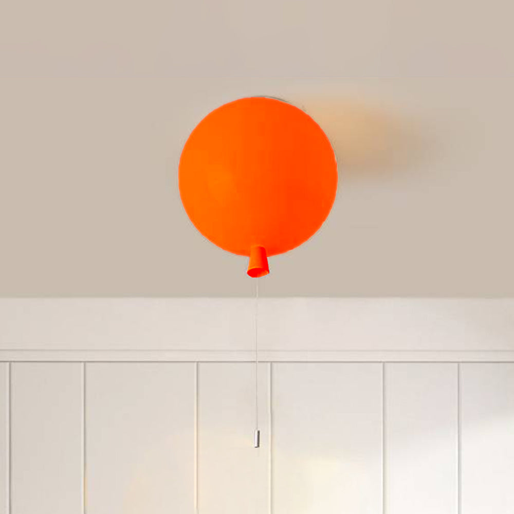 Kompakt Modern LED Ballong Taklampa – AuraLite