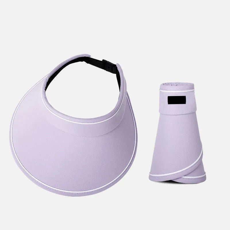 Trendig Uppvikbar Solhatt med Extra Skydd – FoldSun Pro