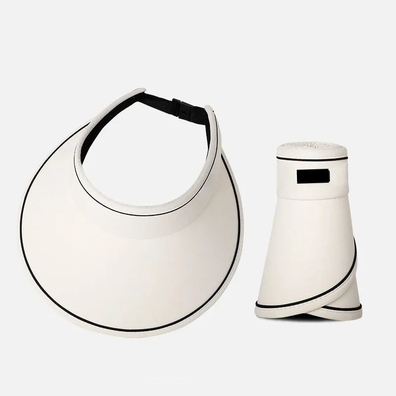Trendig Uppvikbar Solhatt med Extra Skydd – FoldSun Pro