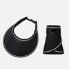 Trendig Uppvikbar Solhatt med Extra Skydd – FoldSun Pro