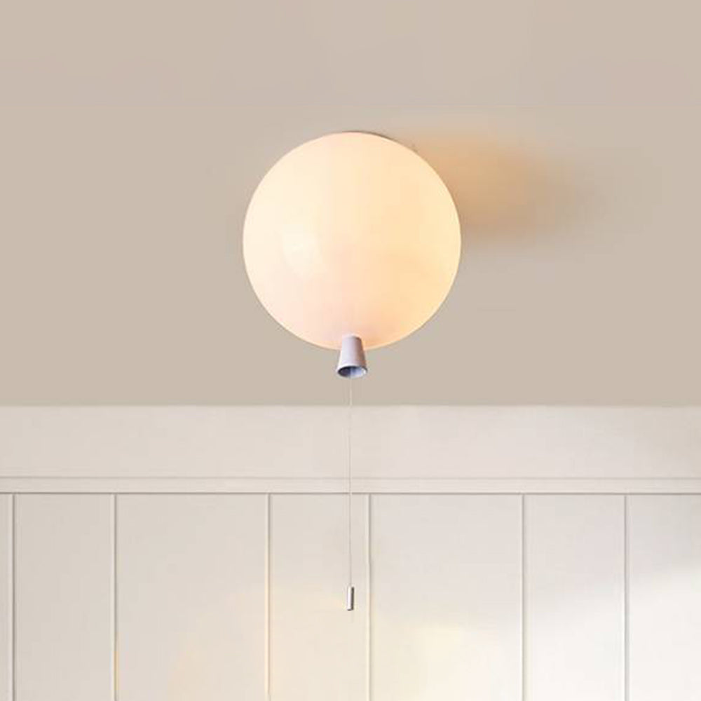 Kompakt Modern LED Ballong Taklampa – AuraLite