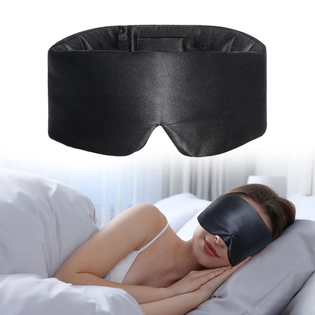Lyxig Silkes Sömnmask - SilkDream