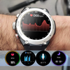Komplett Smartwatch med Integrerade Trådlösa Hörlurar – AlphaX