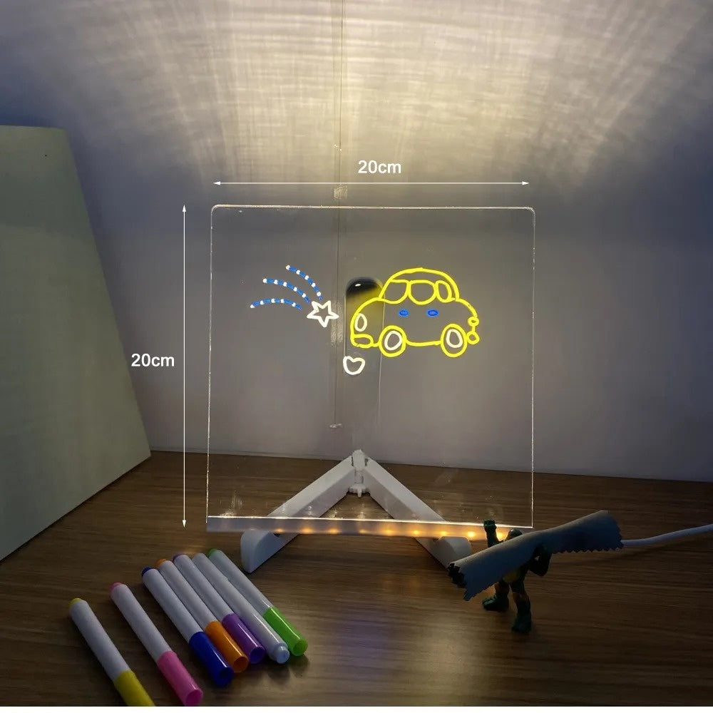 Skärmfri LED Ritplatta för Kreativa Barn - LumoPad