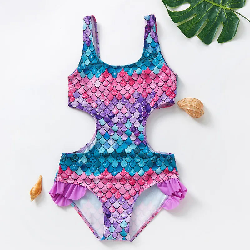 Mini Fashion - Snabbtorkande Bikini Set för Barn