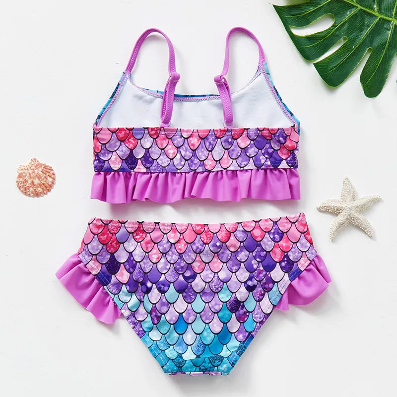 Mini Fashion - Snabbtorkande Bikini Set för Barn