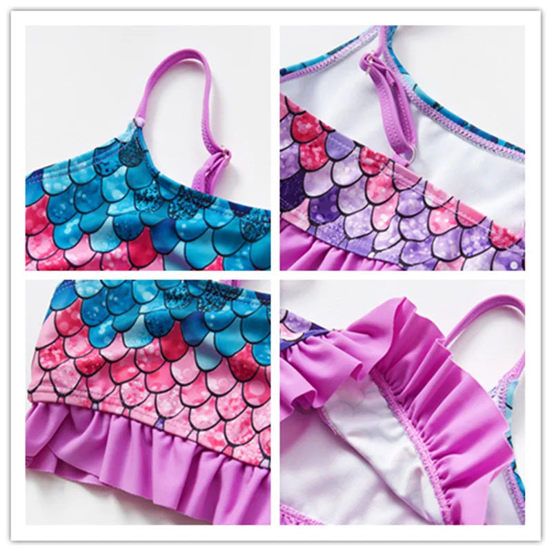 Mini Fashion - Snabbtorkande Bikini Set för Barn
