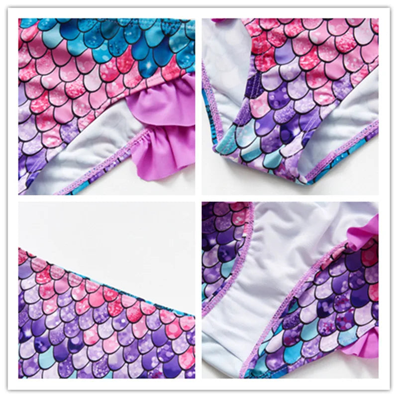 Mini Fashion - Snabbtorkande Bikini Set för Barn