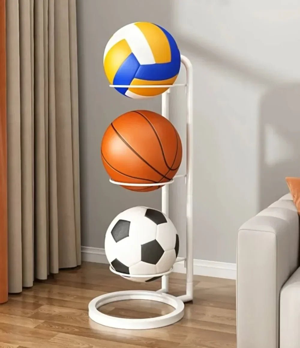 Kompakt Förvaringsställ för Sportbollar och Tillbehör – BallRack Pro