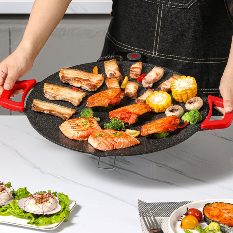 PrimeGrill Smart Rökfri Grill | Kompakt Elektrisk Grill med Justerbara Värmeinställningar och Enkel Rengöring