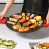 PrimeGrill Smart Rökfri Grill | Kompakt Elektrisk Grill med Justerbara Värmeinställningar och Enkel Rengöring