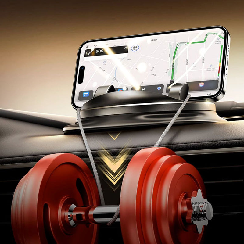 PrestigeGrip Biltelefonhållare | Handsfree Justerbar Bilmontering med Universell Passform