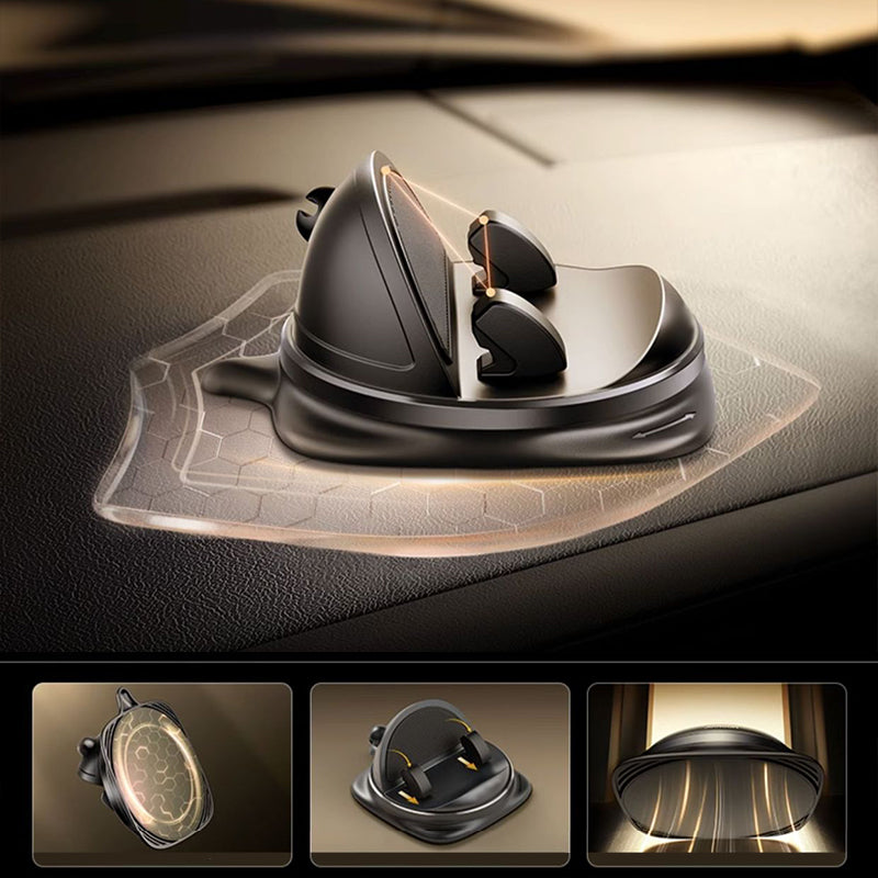 PrestigeGrip Biltelefonhållare | Handsfree Justerbar Bilmontering med Universell Passform