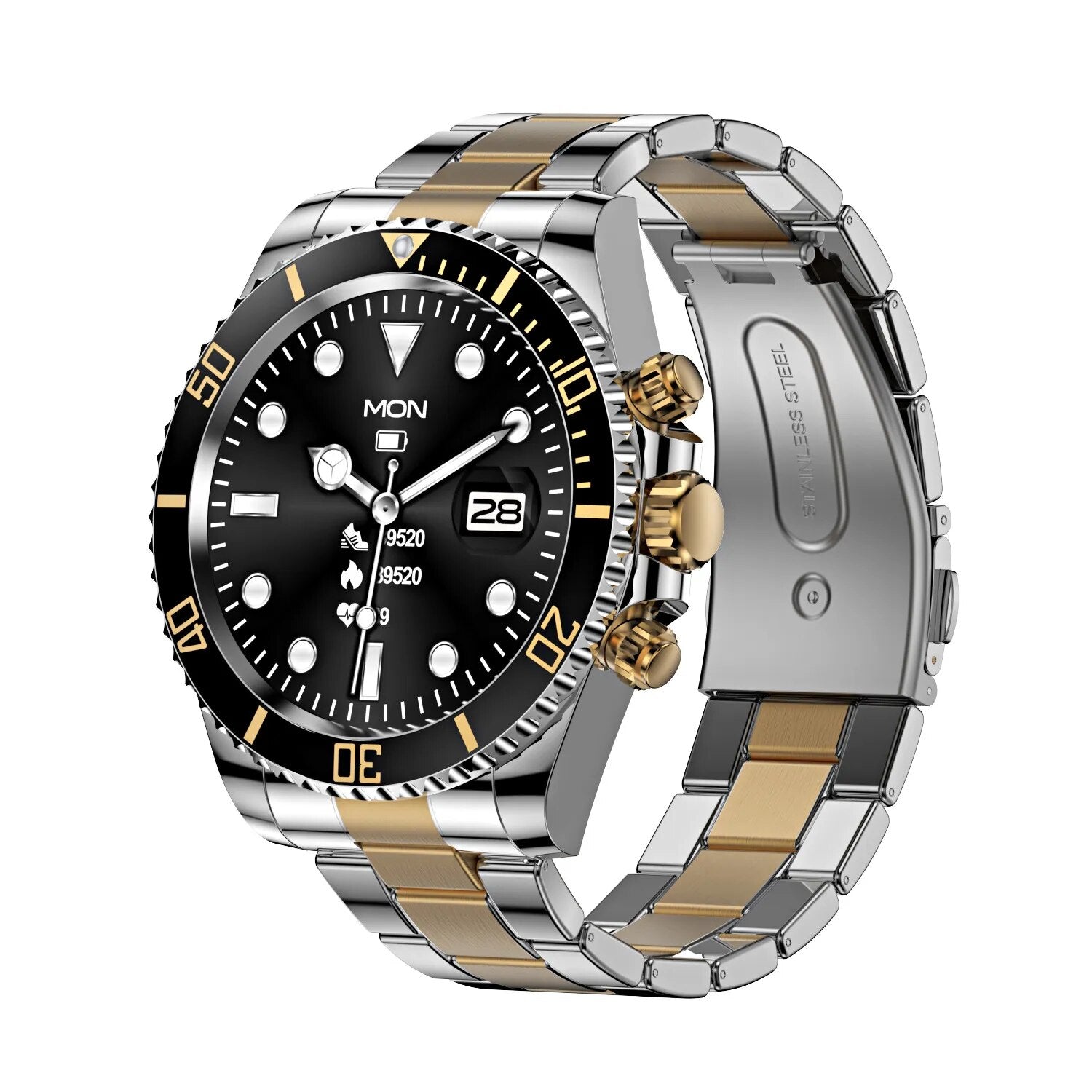 TimeMaster Smartwatch - Stilren Stål | Avancerad Teknik