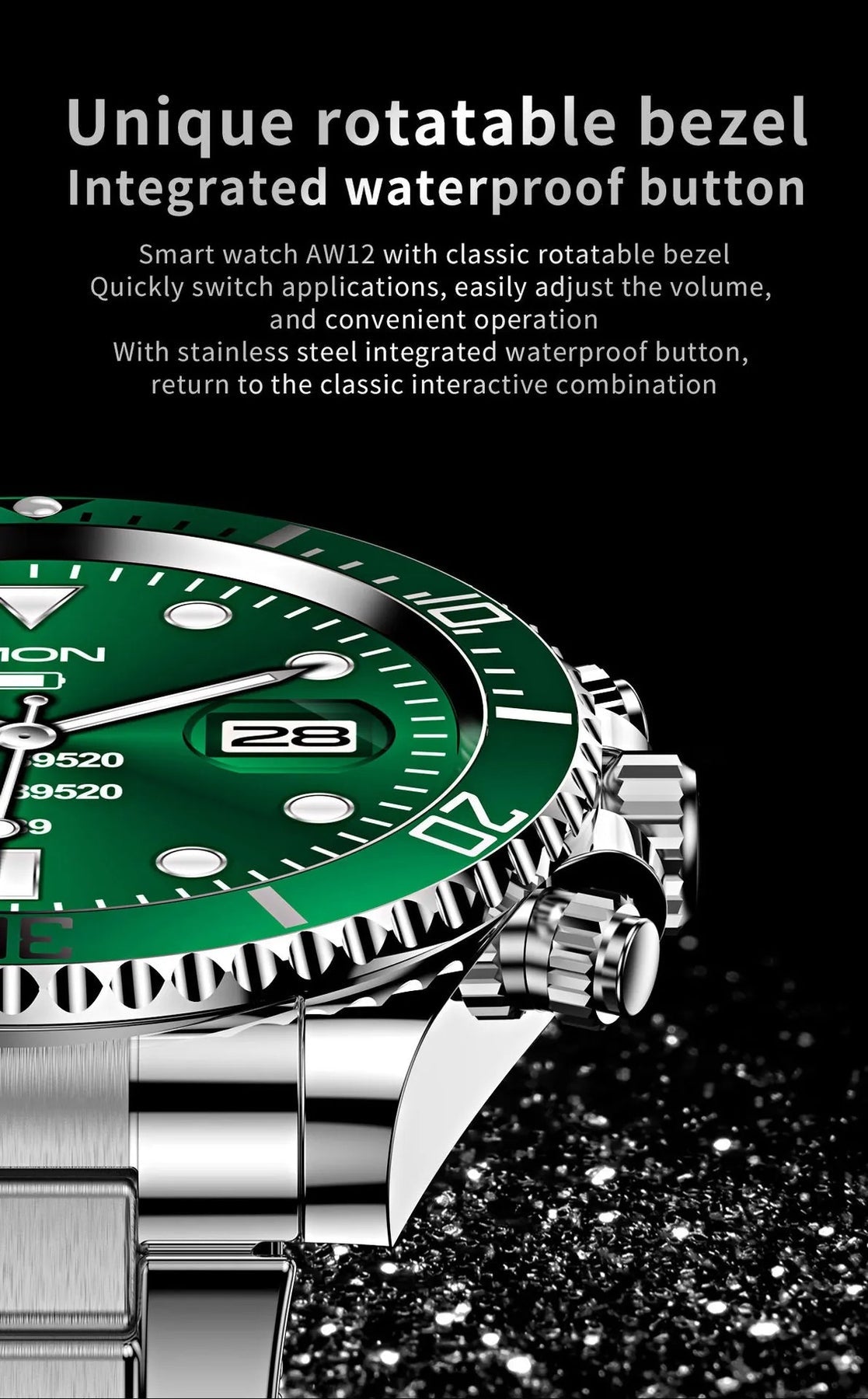 TimeMaster Smartwatch - Stilren Stål | Avancerad Teknik