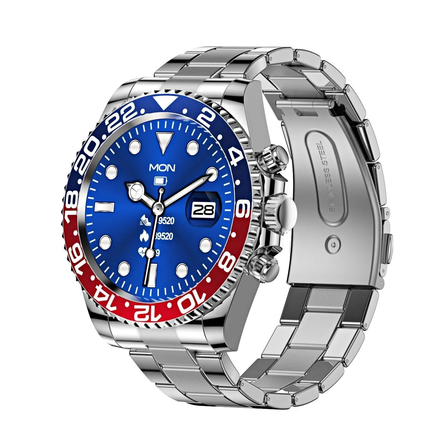 TimeMaster Smartwatch - Stilren Stål | Avancerad Teknik