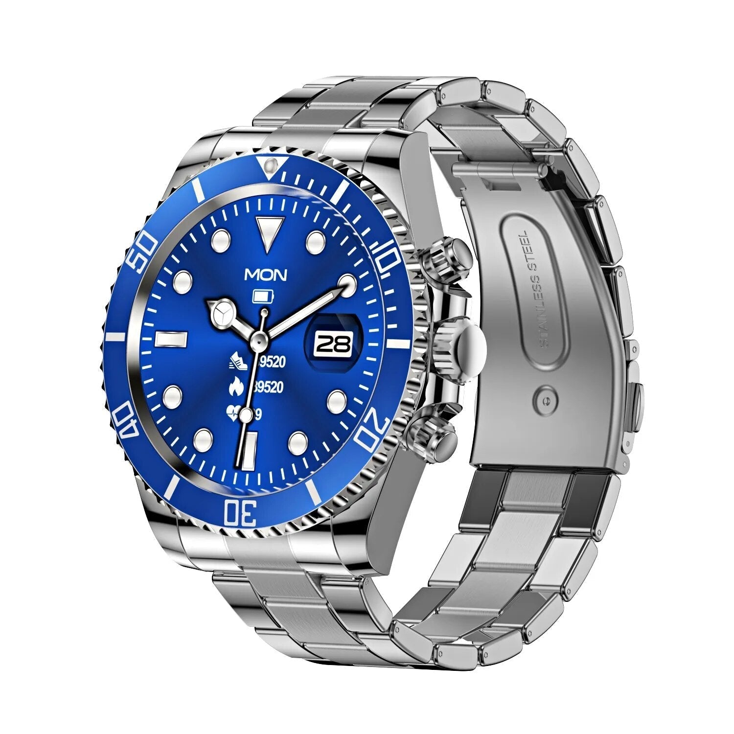 TimeMaster Smartwatch - Stilren Stål | Avancerad Teknik